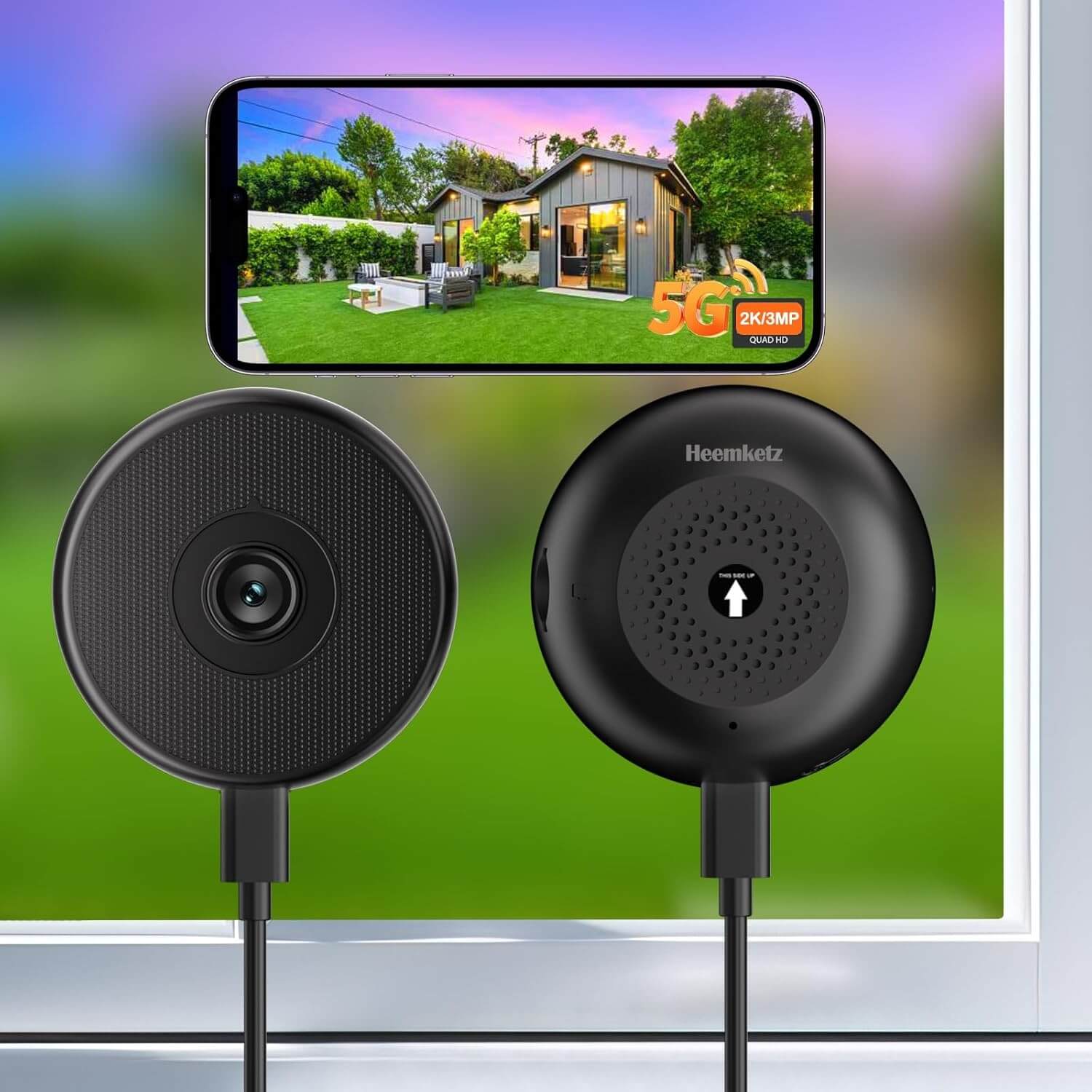 Heemketz Window Security Camera